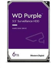 WD PURPLE PRO 64PURZ 6TB SATA/600 256MB cache, 5400 RPM