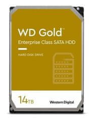 WD Gold Enterprise 142KRYZ/14TB/3,5”/512MB cache/7200 RPM/SATAIII/600/262 MB/s/CMR