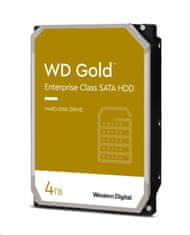 WD GOLD 4004FRYZ 4TB SATA/ 6Gb/s 256MB cache 7200 ot., CMR, Enterprise