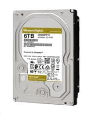 WD GOLD 6004FRYZ 6TB SATA/ 6Gb/s 256MB cache 7200 ot., CMR, Enterprise