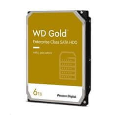 WD GOLD 6004FRYZ 6TB SATA/ 6Gb/s 256MB cache 7200 ot., CMR, Enterprise