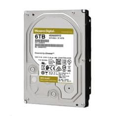 WD GOLD 6004FRYZ 6TB SATA/ 6Gb/s 256MB cache 7200 ot., CMR, Enterprise