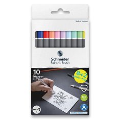 Schneider Popisovač Paint-it 070 Brush sada 10 ks