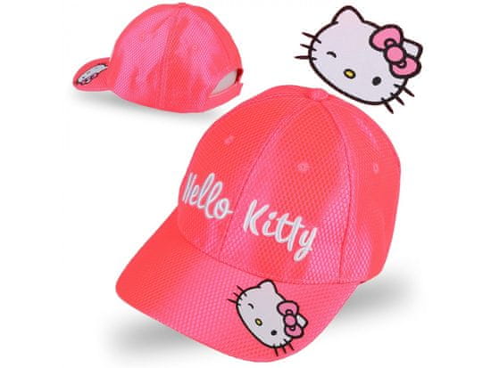 sarcia.eu Hello Kitty Růžová, holčičí kšiltovka pro dívky