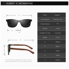 Dubery Hoover 1 sluneční brýle, Black / Black