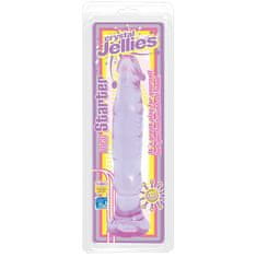 Doc Johnson Anální dildo Anal Starter Crystal Jellies fialový