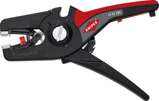 Knipex Stahovák izolace kleště PreciStrip16 12 52 195