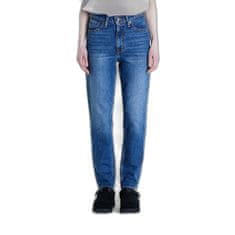 Levis Džíny 80's Mom Jeans Dark Wash W28/L28 Modrá