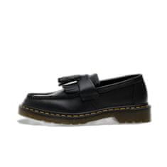 Dr. Martens Tenisky Adrian Ys Black Smooth EUR 39 Černá