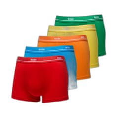 Hugo Boss Boxerky Essential 5-Pack Trunk Multicolor M Různobarevný