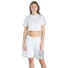 Calvin Klein Tričko Jeans Premium Monologo Cropped T-Shirt White L Bílá