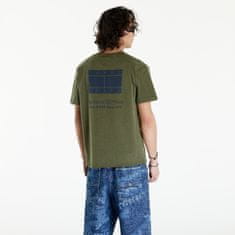Tommy Hilfiger Tričko Tommy Jeans Regular Essential Flag Tee Drab Olive Green XXL Zelená