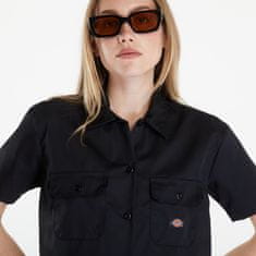 Dickies Košile Cropped Short Sleeve Work Shirt Black L Černá