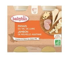 Babybio Menu pastiňák se šunkou 2x 200 g