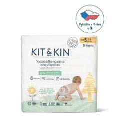 Kit & Kin Pleny jednorázové eko 5 (11 kg+) 30 ks