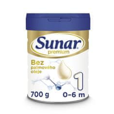 Sunar Premium 1 Mléko počáteční 700 g