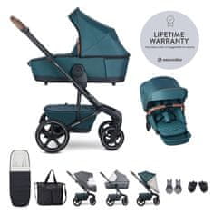 EASYWALKER Kočárek kombinovaný Harvey⁵ Premium Jade Green XXL RWS