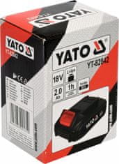 YATO Náhradní baterie YATO 18V Li-ion 2,0 Ah - YT-82842