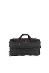 Travelite Basics Wheeled duffle S Black/blue