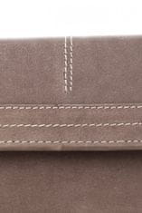 Delami Praktická dámská kožená peněženka Lilia, šedá