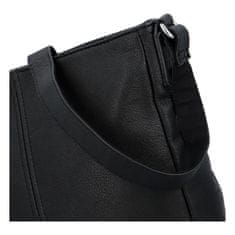 BELLA BELLY Praktická dámská koženková taška Nabass, černá