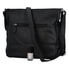 BELLA BELLY Praktická dámská koženková taška Nabass, černá