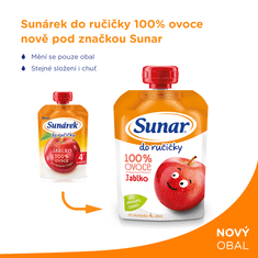 Sunar Kapsička Do ručičky jablko 100 g