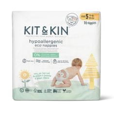 Kit & Kin Pleny jednorázové eko 5 (11 kg+) 30 ks