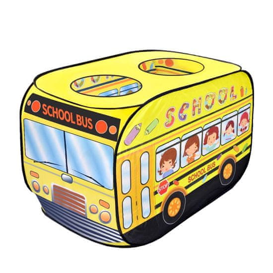 Aga4Kids Dětský hrací stan Školní autobus