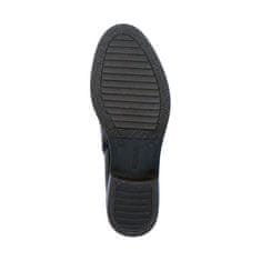 Remonte černé ležérní uzavřené kotníkové boty