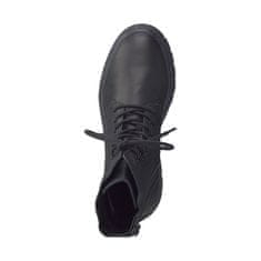Tamaris černé ležérní uzavřené kotníkové boty
