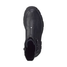 Tamaris černé ležérní uzavřené kotníkové boty