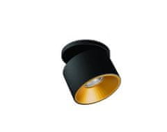 BPM VÝPRODEJ VZORKU BPM Zápustné svítidlo KLIMT M LED 10W pr.100 60 a #186; černá / zlatá 2700K 805lm PUSH stmívání