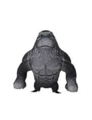Leventi Gorila antistresová natahovací hračka 9 cm - šedivá