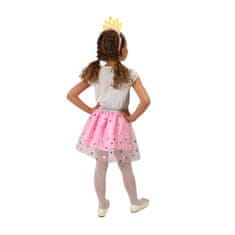 Rappa Dětský kostým tutu sukně princezna s čelenkou