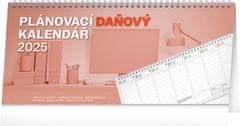 Presco Publishing NOTIQUE Stolní kalendář Plánovací daňový 2025, 33 x 14,5 cm