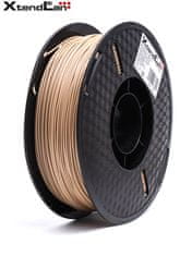 XtendLan PLA filament 1,75mm dřevěný 1kg