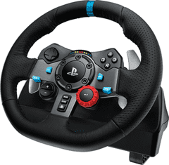 Logitech G29 Driving Force Racing Wheel, volant pro PlayStation 4, PlayStation 3 a PC