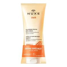 Nuxe Sada šamponů po opalování na tělo a vlasy Sun (After-Sun Hair & Body Shampoo Duo) 2 x 200 ml