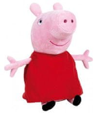 CurePink Plyšová hračka - figurka Peppa Pig|Prasátko Peppa: Objetí (výška 31 cm)