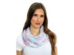 Kraftika 1ks růžová tyrkys letní šátek / šála 70x180 cm