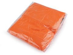 Lehký vak na záda s kapsami 40x47 cm - oranžová