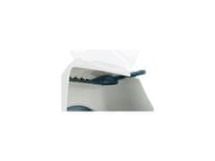 Trixie WC VICO Open TOP 40 x 40 x 56 cm, s odklápěním, s filtrem, lopatkou, světlešedá/bílá