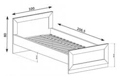 CASARREDO Postel 90 TADEÁŠ T-21 dub lefkas