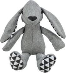 Trixie Zajíc Bunny 39 cm, látková hračka bez zvuku, šedá