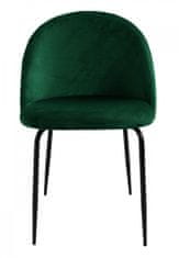 TZB Čalouněná designová židle ForChair IV zelená