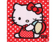 sarcia.eu Hello Kitty Dívčí plavky, červené jednodílné plavky s puntíky 4-5 let 104-110 cm