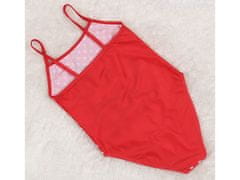 sarcia.eu Hello Kitty Dívčí plavky, červené jednodílné plavky s puntíky 6-7 let 116-122 cm