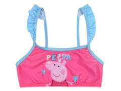 sarcia.eu Peppa Pig Dvoudílné plavky, růžové, dívčí plavky 4-5 let 104-110 cm