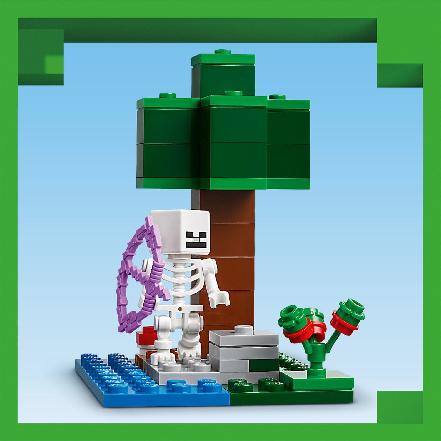 LEGO Minecraft 21261 Vlčia pevnosť